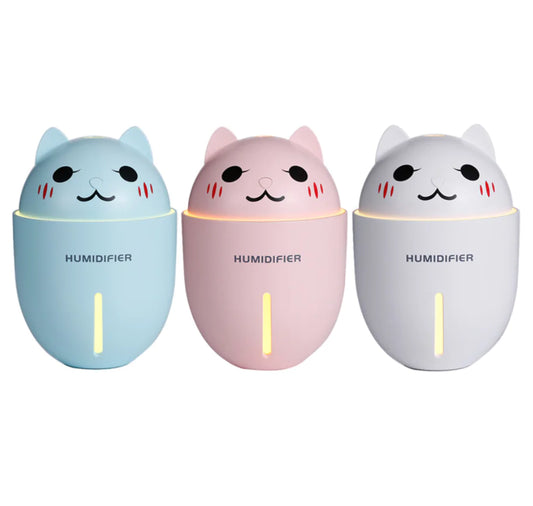 Cat Humidifier with Fan and Night Light
